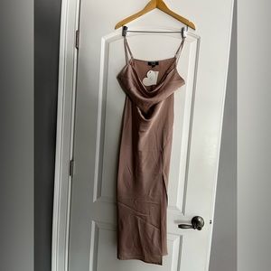 Light brown dress